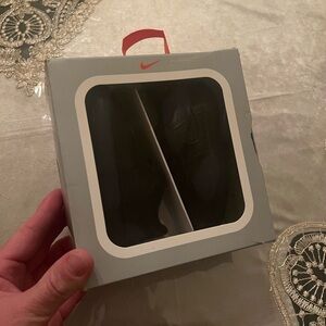 Nike Force 1 Crib. Black baby shoes size 3C. New